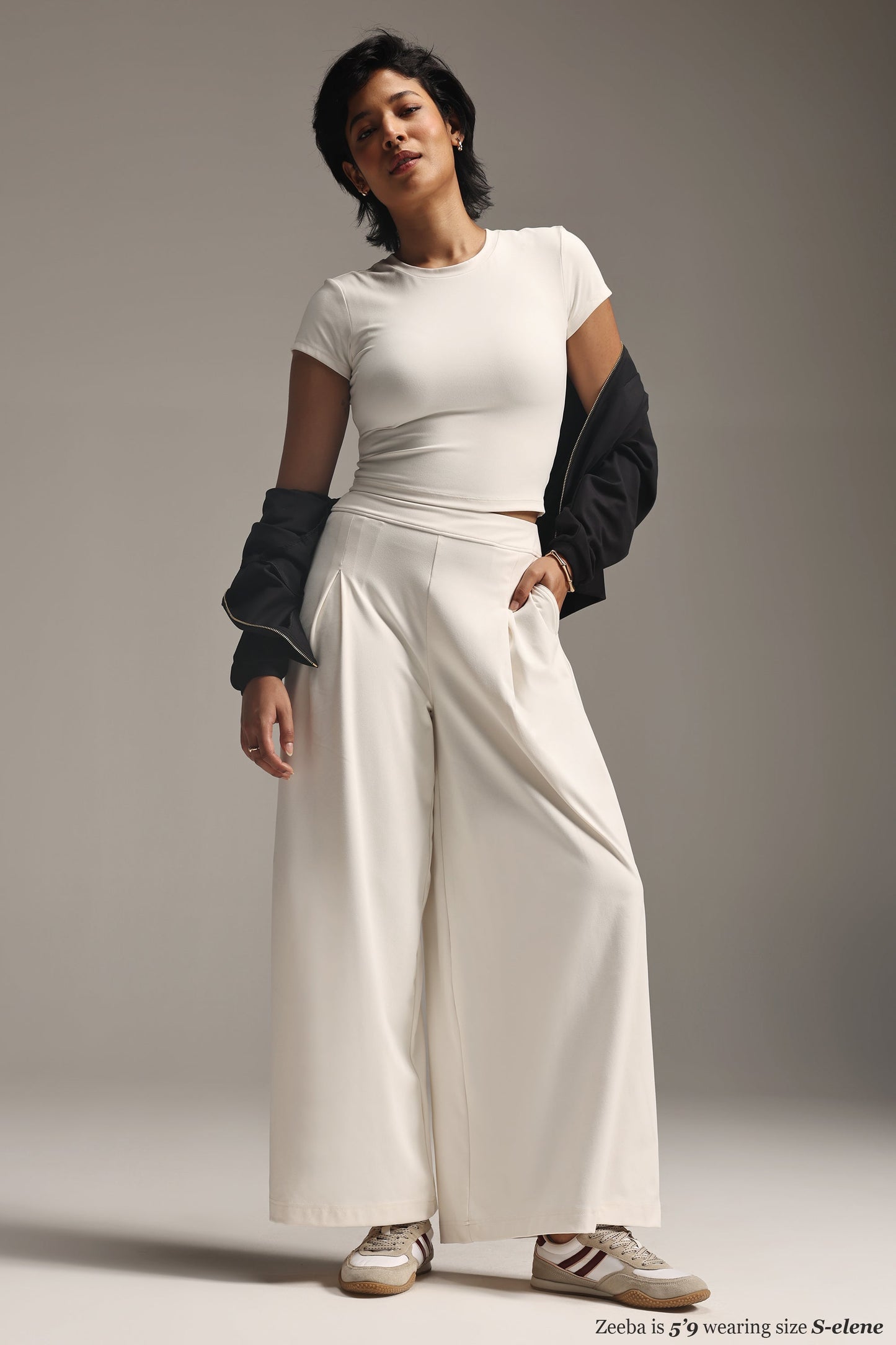 Cloud Box Pleated Korean Pant