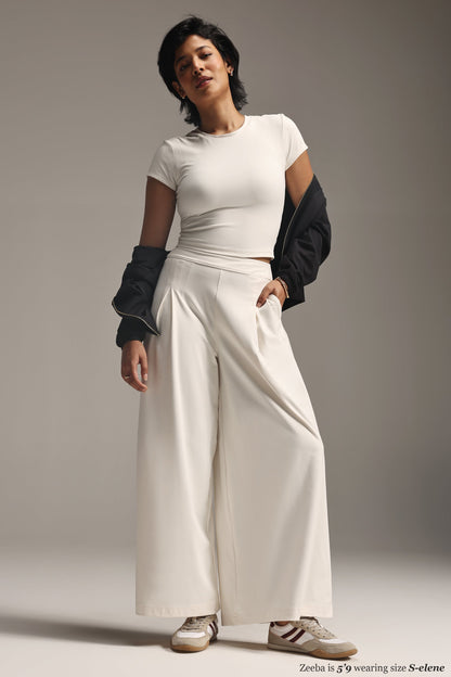 Cloud Box Pleated Korean Pant