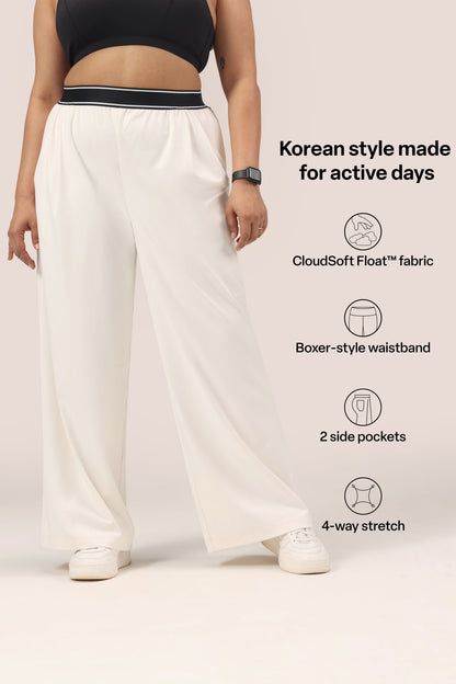 Cloud Korean Active Wide Pants