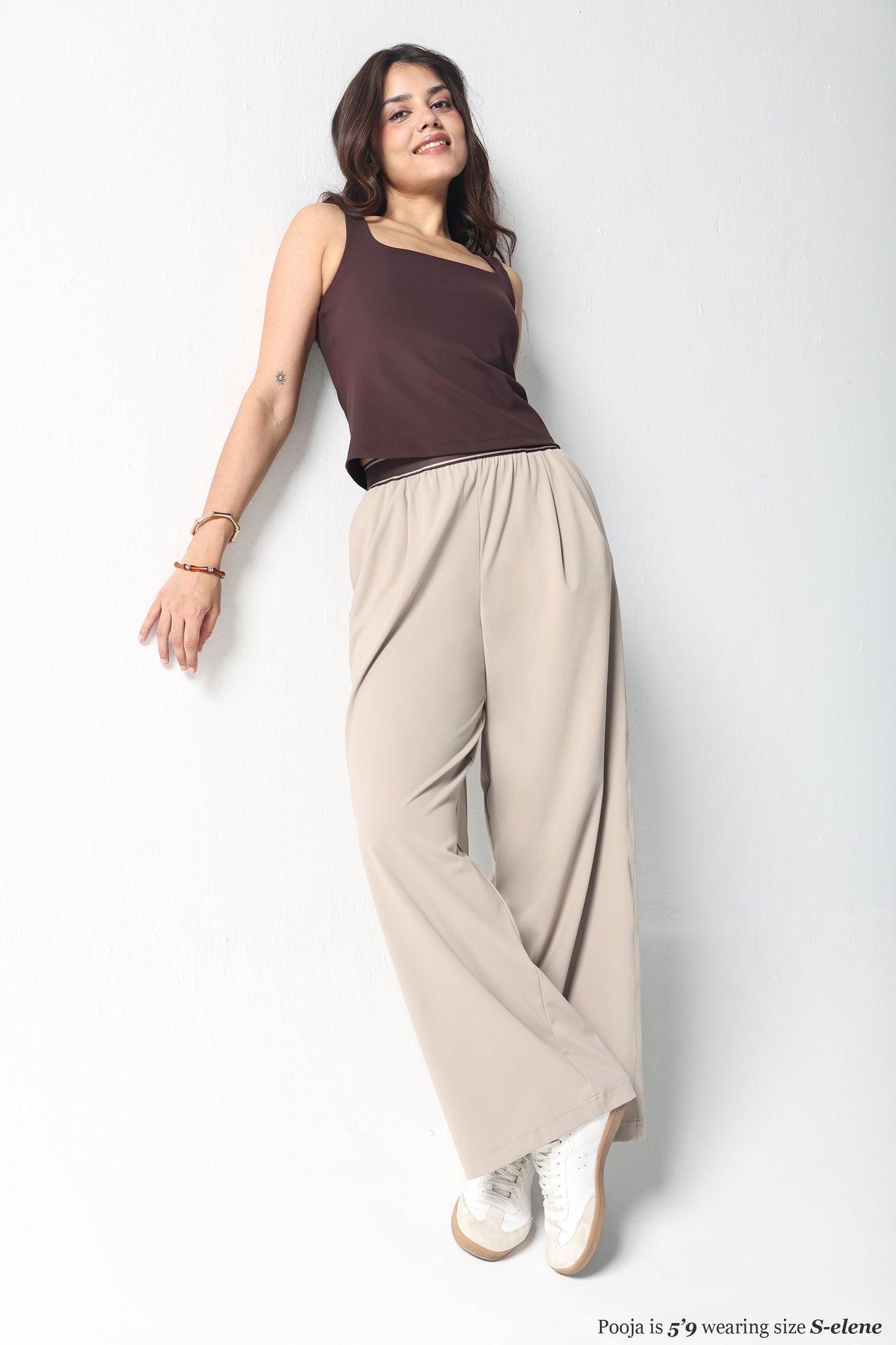 Cloud Korean Active Wide Pants
