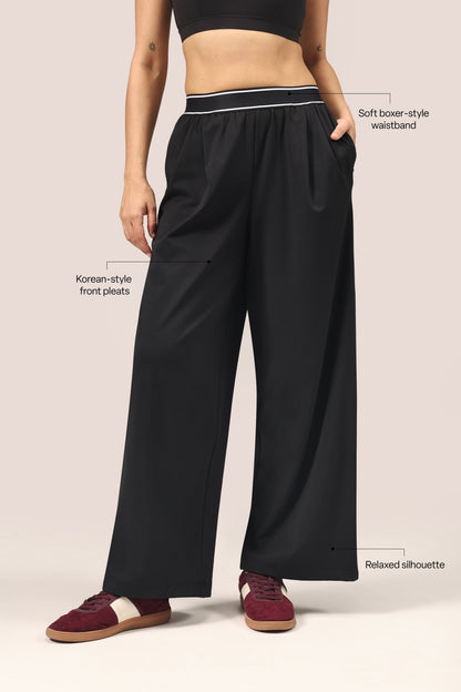 Cloud Korean Active Wide Pants