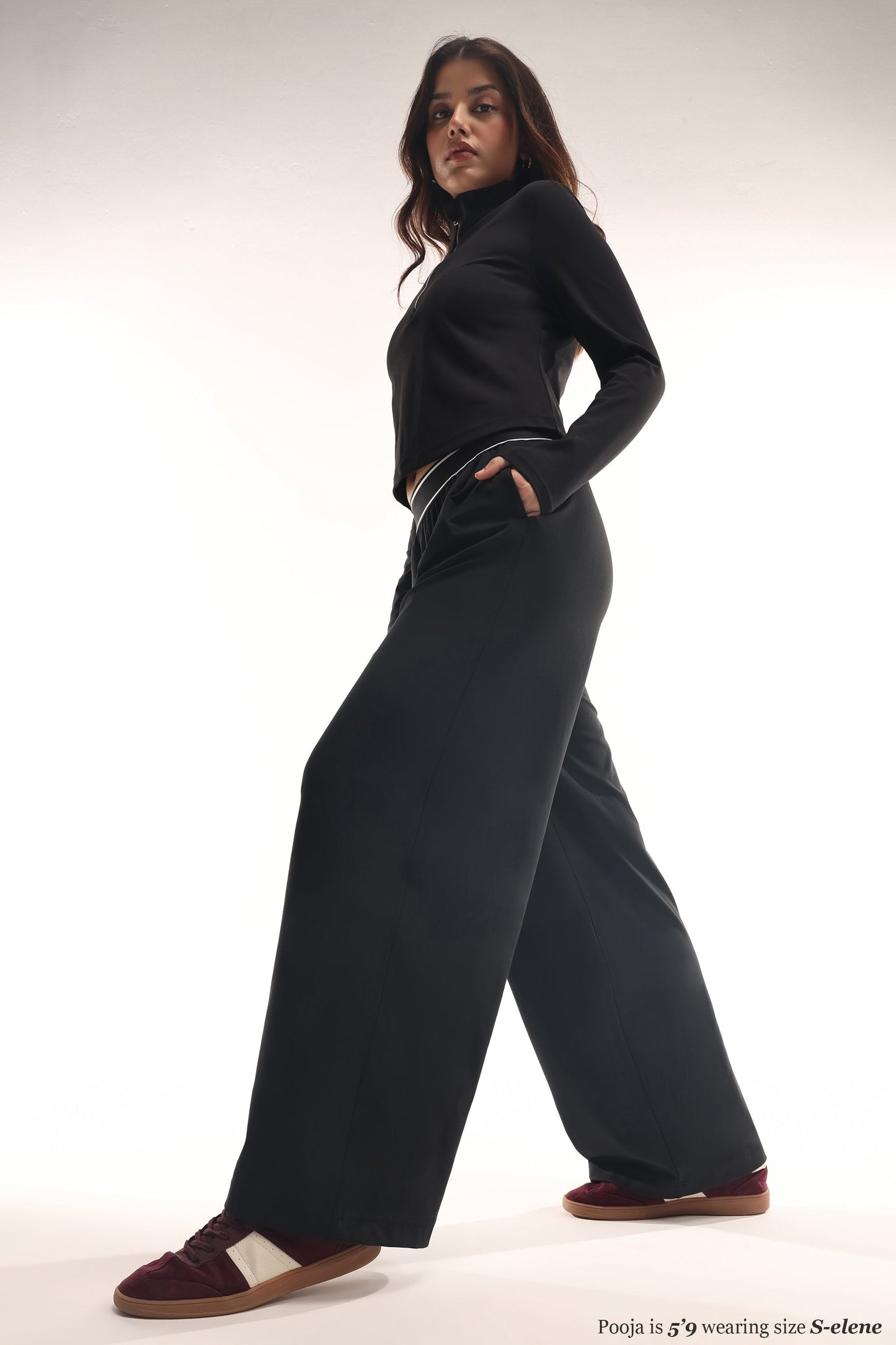 Cloud Korean Active Wide Pants