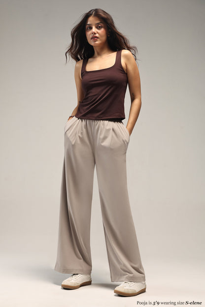 Cloud Korean Active Wide Pants
