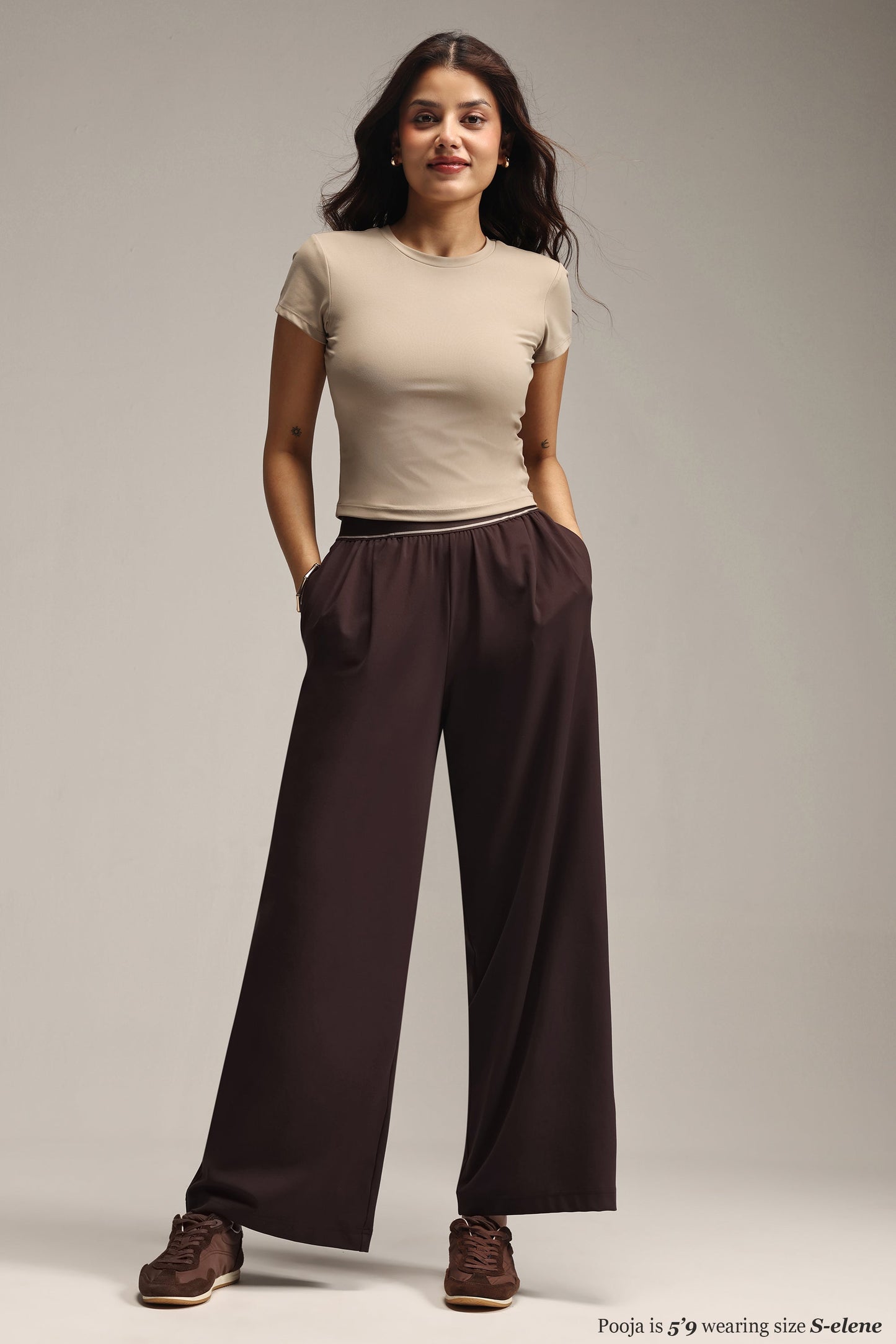 Cloud Korean Active Wide Pants