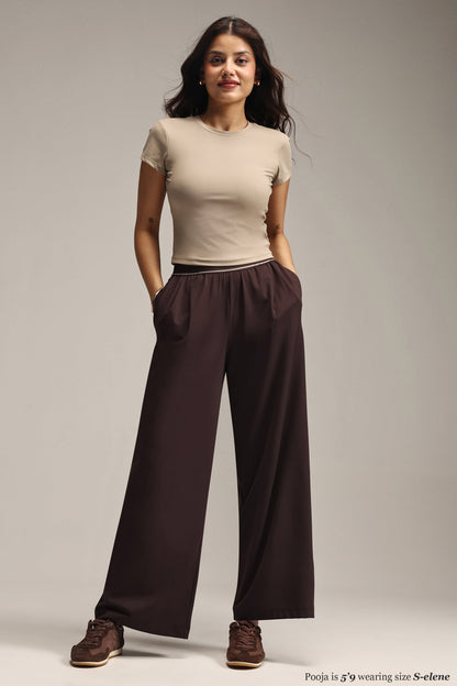 Cloud Korean Active Wide Pants