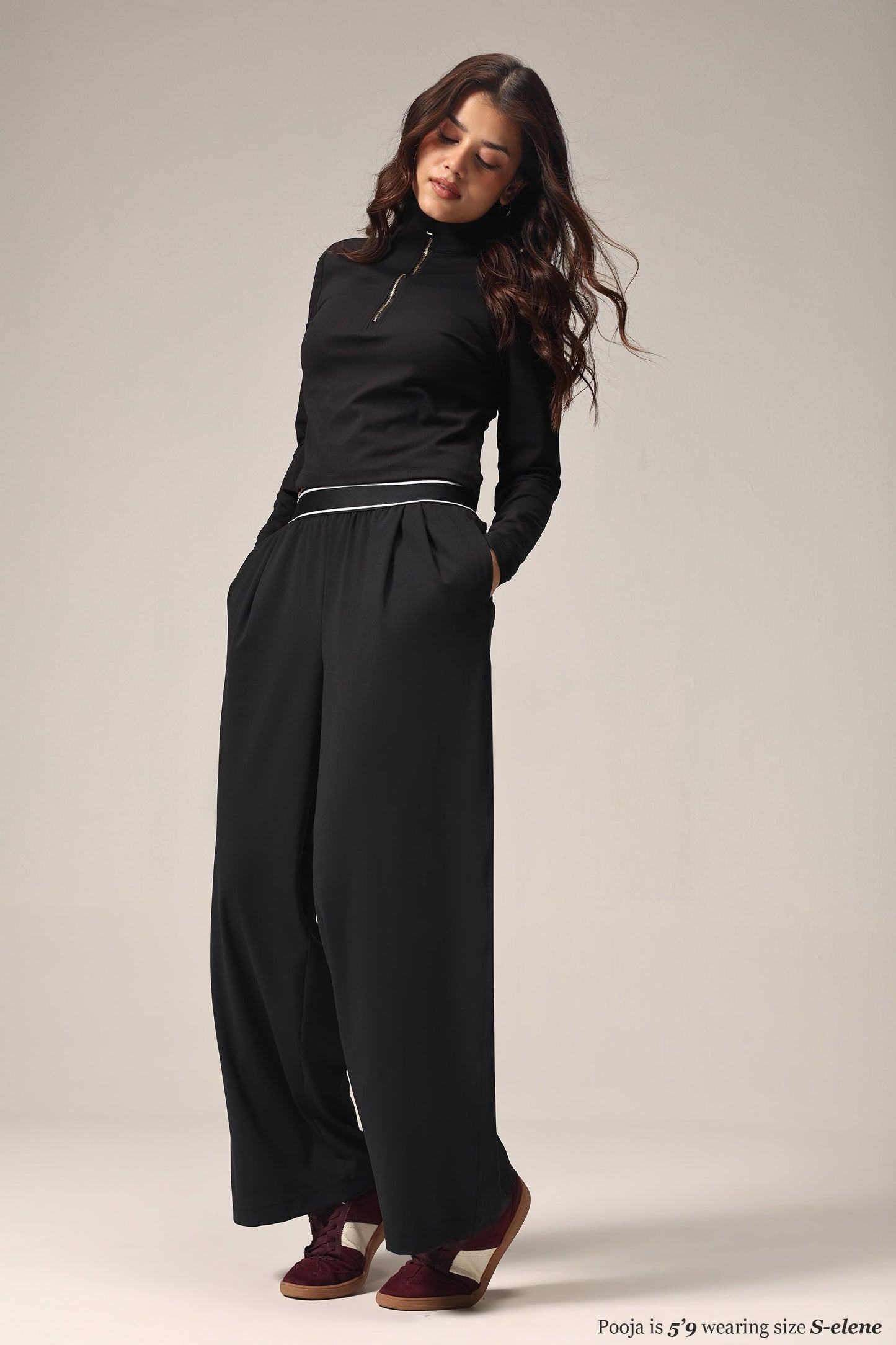 Cloud Korean Active Wide Pants
