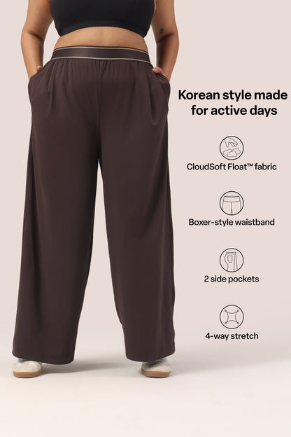Cloud Korean Active Wide Pants