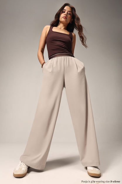 Cloud Korean Active Wide Pants