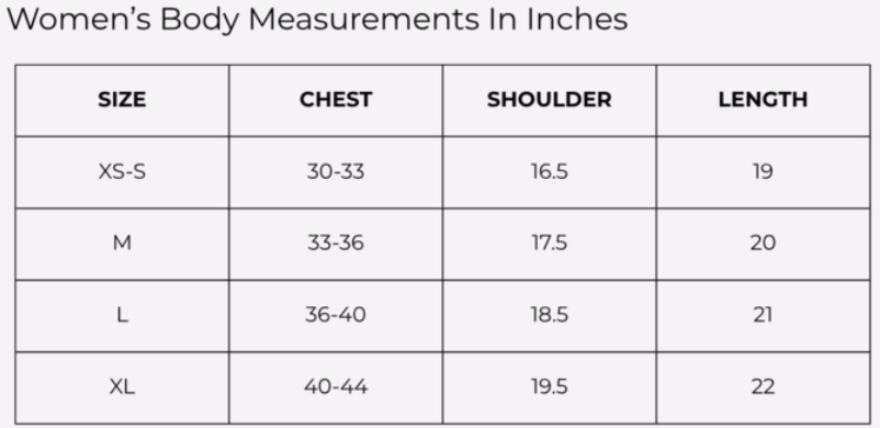Size Guide