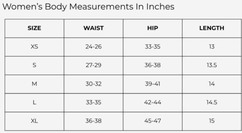 Size Guide