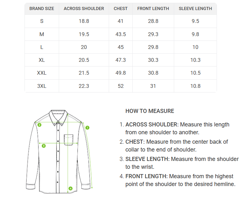 Size Guide