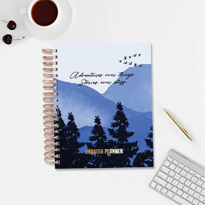 Undated Yearly Planner - Adventures Over Things