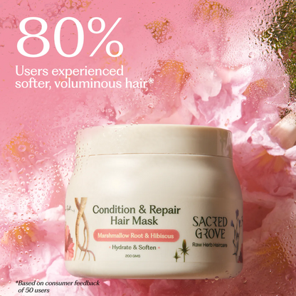 Deep Conditioning Hair Mask Hair Mask For Dry And Frizzy Hair Repair & Hydrating Mask (200gms) | Sacred Grove at Broadway