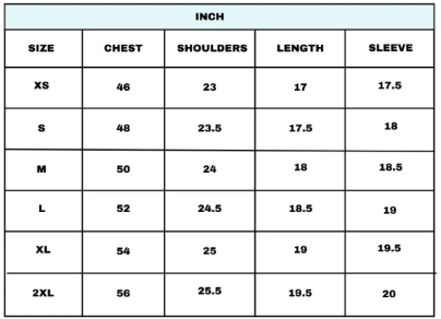 Size Guide