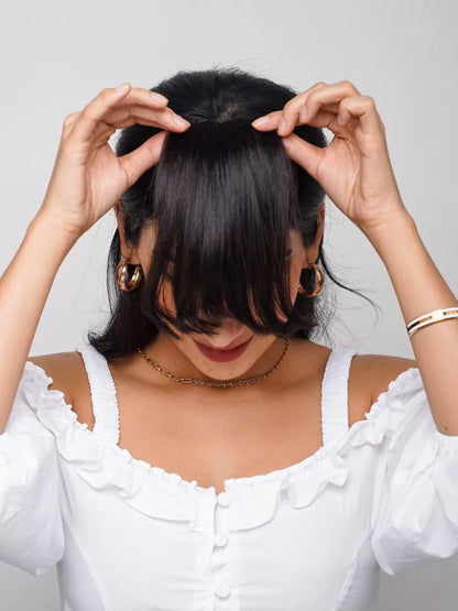 Curtain Clip-In Bangs | Nish Hair