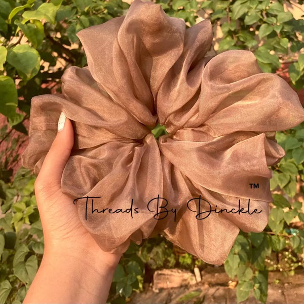Walnut Luxe Organza Cloudy | Nish Hair X Threads by Dinckle