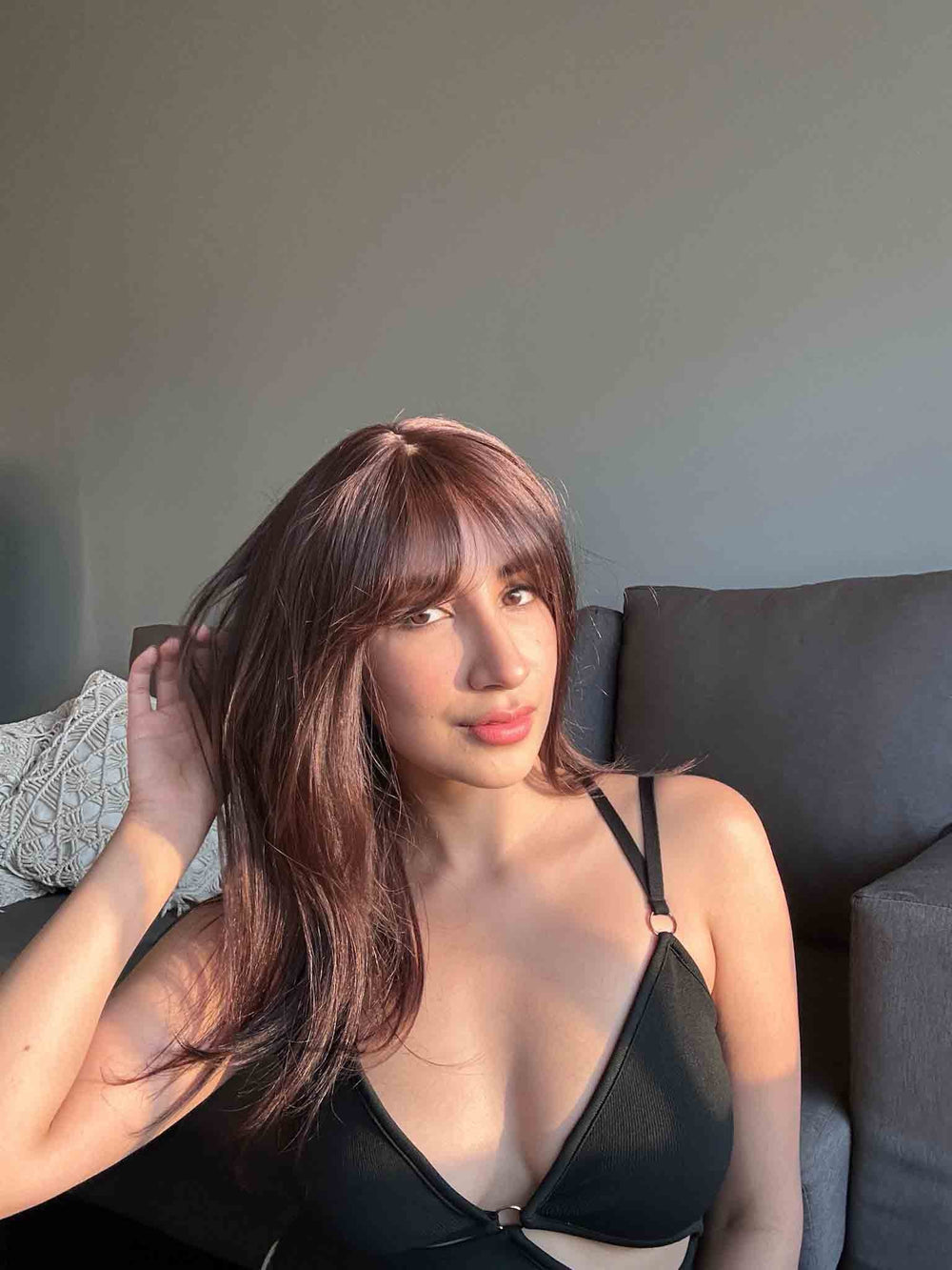 Full Head Wefted Wig With Bangs | Nish Hair | Nish Hair at Broadway