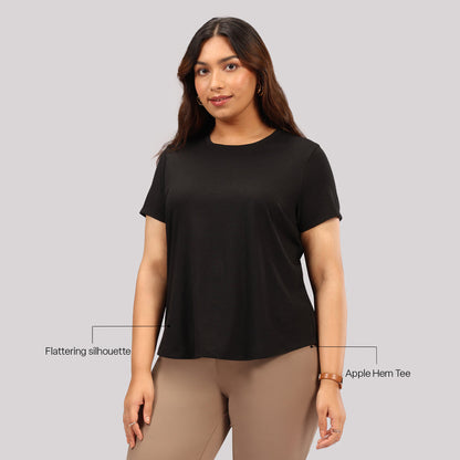 Cotton Pro Curved Hem Tee | BlissClub at Broadway