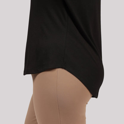 Cotton Pro Curved Hem Tee | BlissClub at Broadway