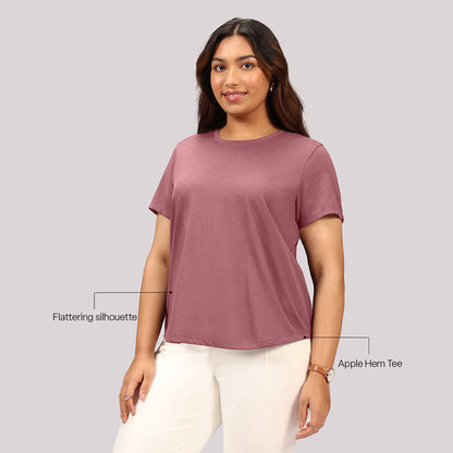 Cotton Pro Curved Hem Tee | BlissClub at Broadway