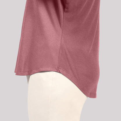 Cotton Pro Curved Hem Tee | BlissClub at Broadway