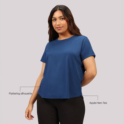 Cotton Pro Curved Hem Tee | BlissClub at Broadway