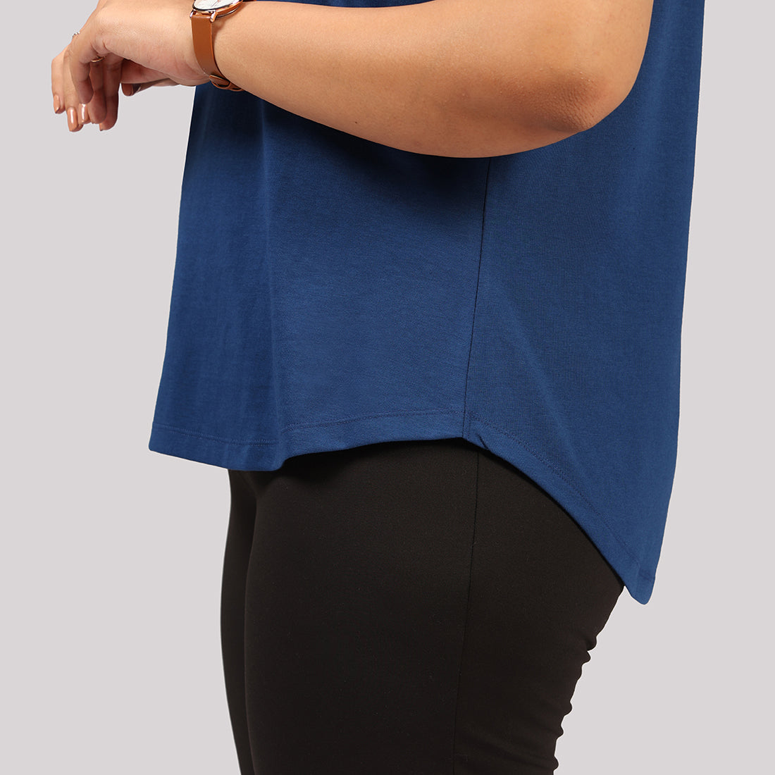 Cotton Pro Curved Hem Tee | BlissClub at Broadway