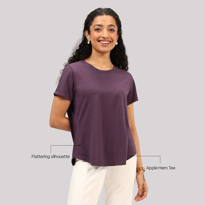 Cotton Pro Curved Hem Tee | BlissClub at Broadway