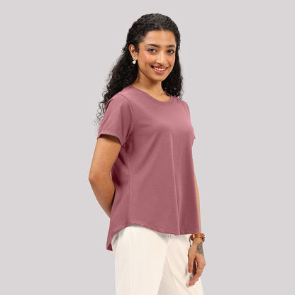 Cotton Pro Curved Hem Tee | BlissClub at Broadway