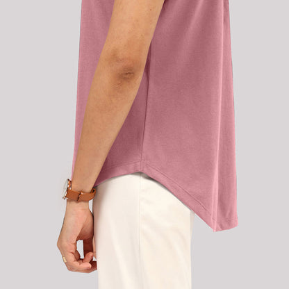 Cotton Pro Curved Hem Tee | BlissClub at Broadway