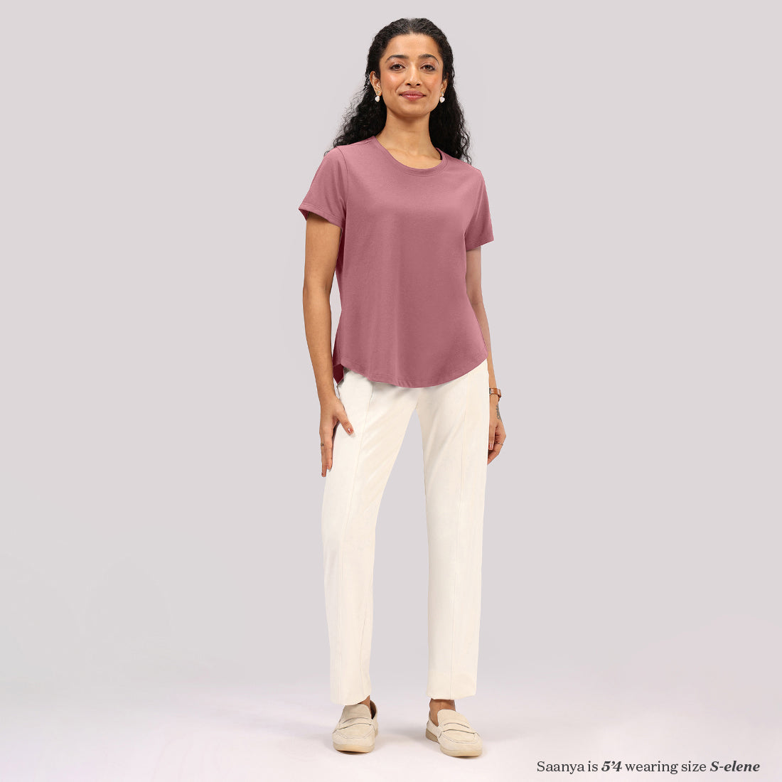 Cotton Pro Curved Hem Tee | BlissClub at Broadway