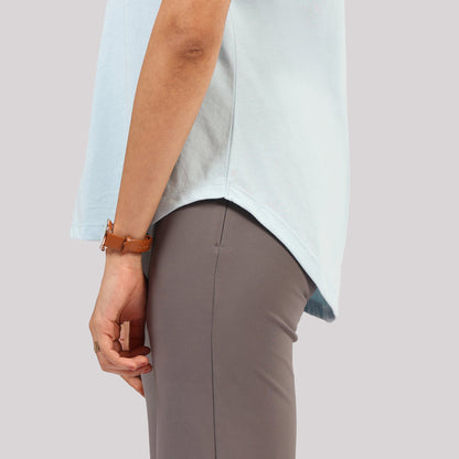 Cotton Pro Curved Hem Tee | BlissClub at Broadway