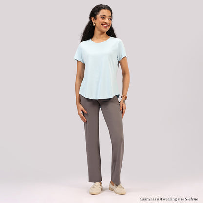 Cotton Pro Curved Hem Tee | BlissClub at Broadway