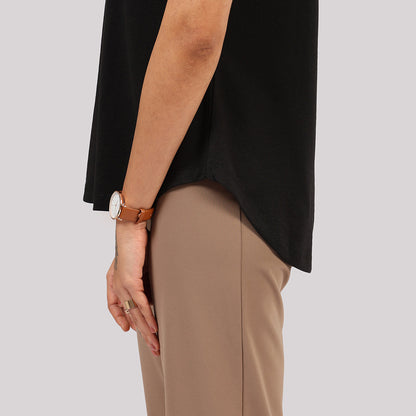 Cotton Pro Curved Hem Tee | BlissClub at Broadway
