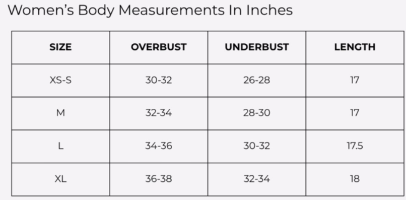 Size Guide