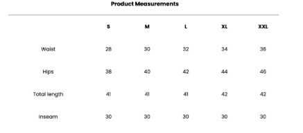 Size Guide