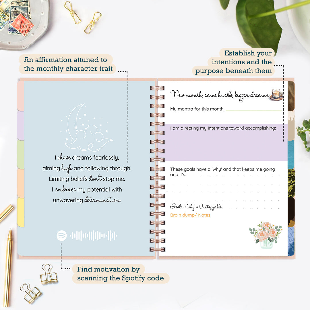 Limited Edition Undated Planner - Old Ways Don't Open New Doors