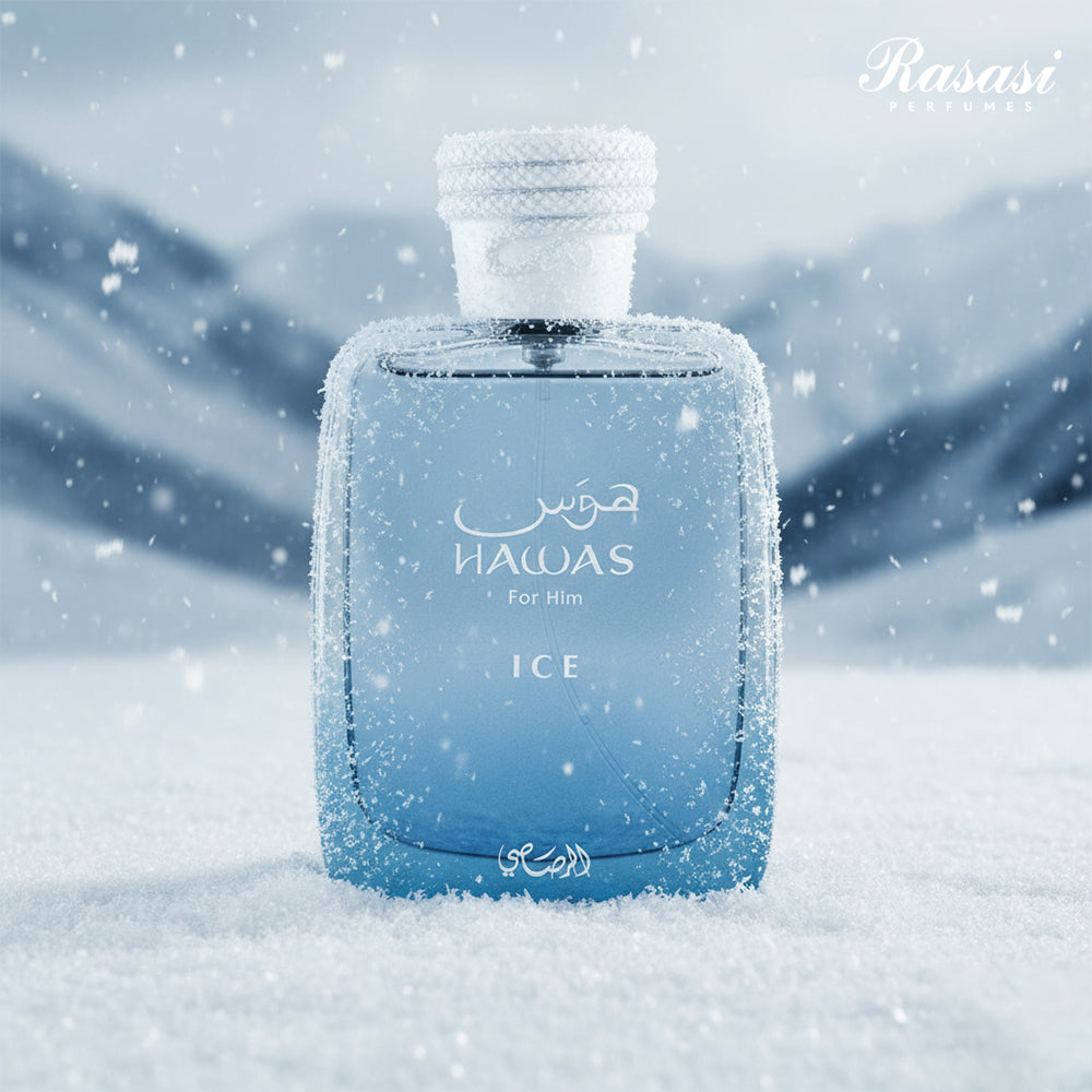 Rasasi Hawas Ice Eau De Parfum 100ml for Men & Women | Rasasi at Broadway