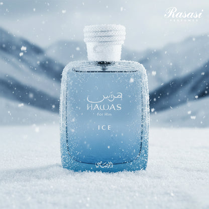 Rasasi Hawas Ice Eau De Parfum 100ml for Men & Women | Rasasi at Broadway