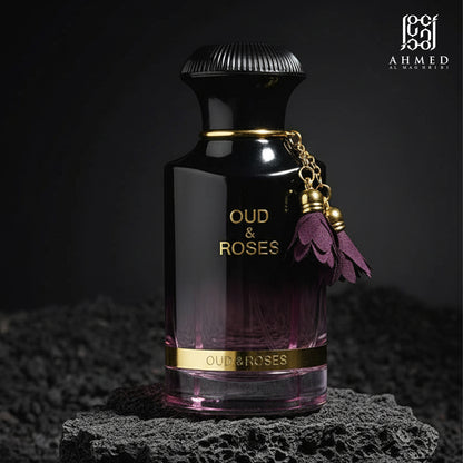 Ahmed Al Maghribi Oud & Roses Eau De Parfum 60 ml for Men & Women | Ahmed Al Maghribi at Broadway
