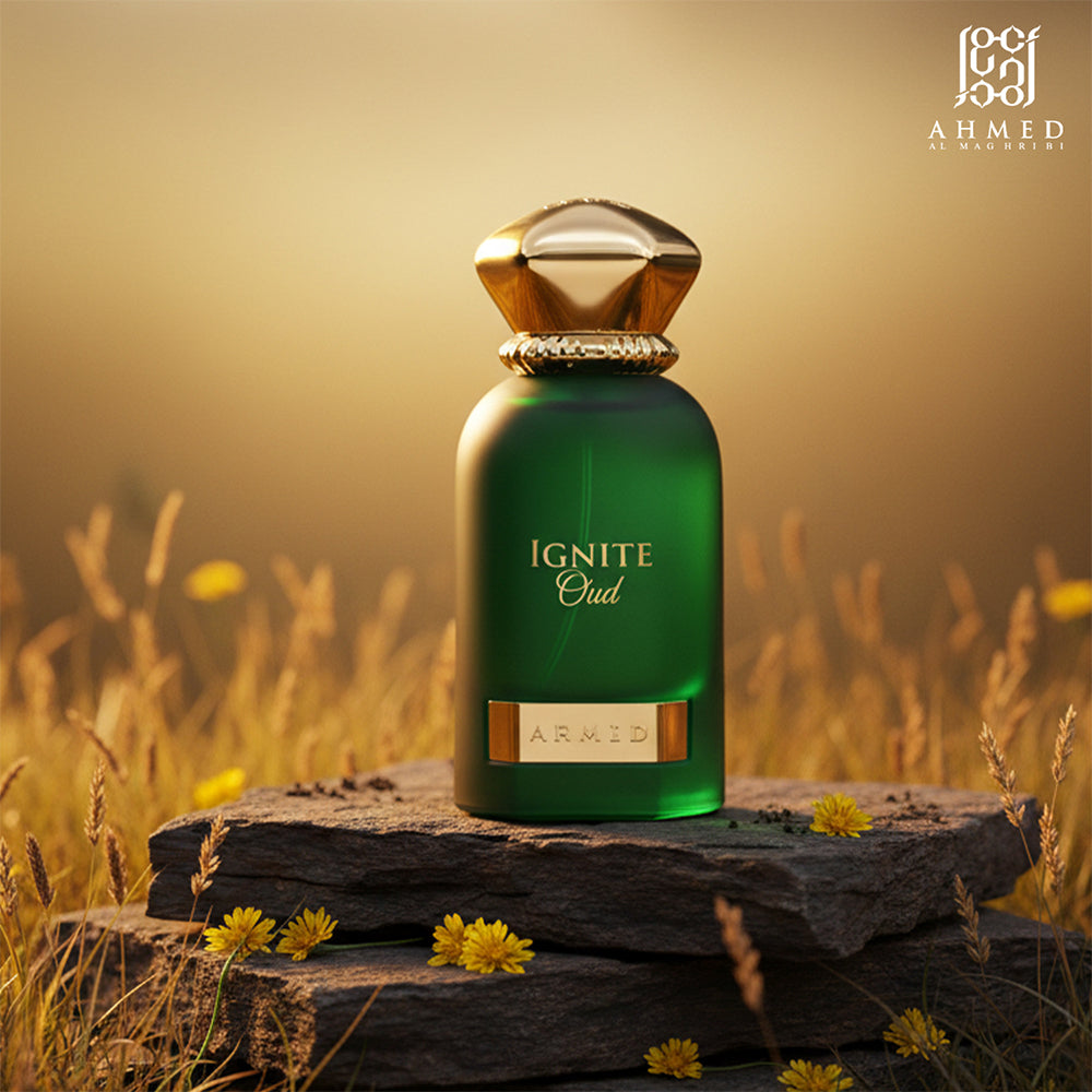 Ahmed Al Maghribi Ignite Oud Eau De Parfum 60 ml for Men & Women | Ahmed Al Maghribi at Broadway
