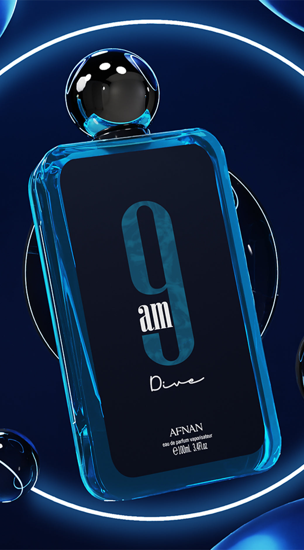 Afnan 9 AM Dive Eau de Parfum 100 ml for Men & Women | Afnan at Broadway