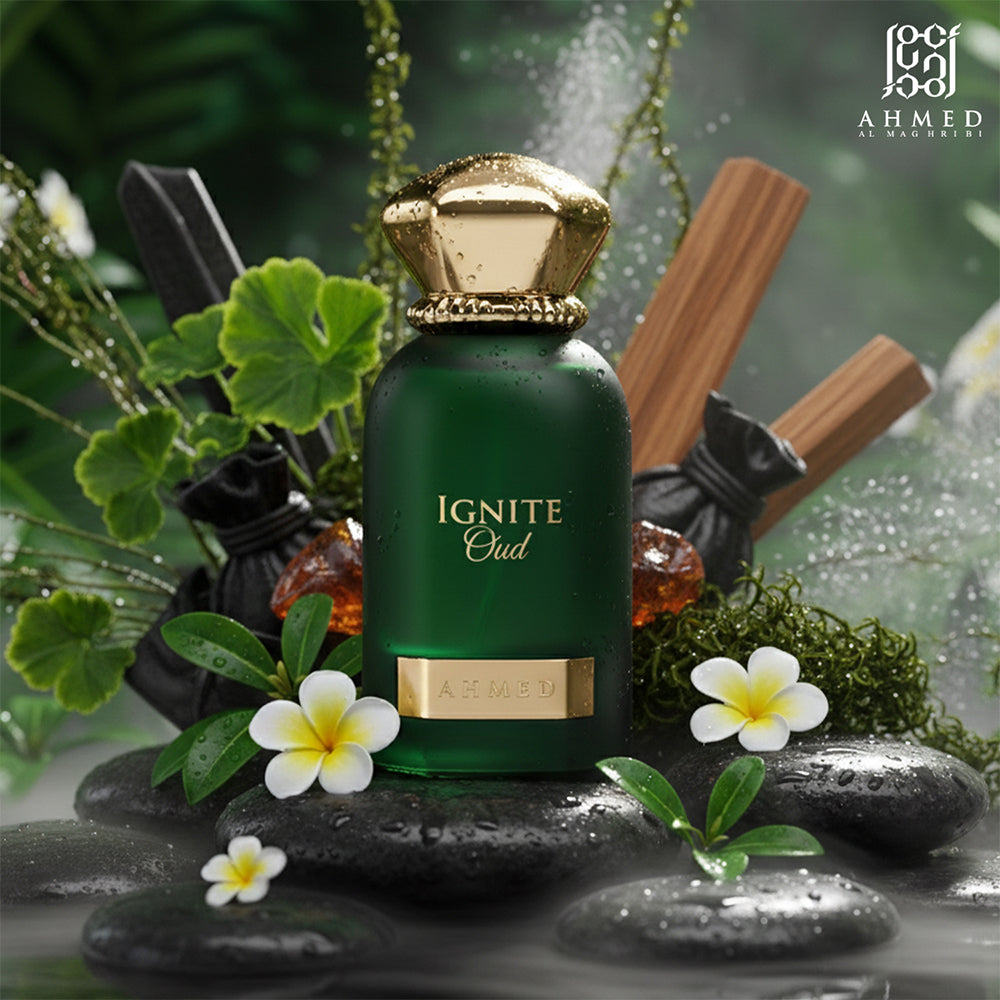 Ahmed Al Maghribi Ignite Oud Eau De Parfum 60 ml for Men & Women | Ahmed Al Maghribi at Broadway