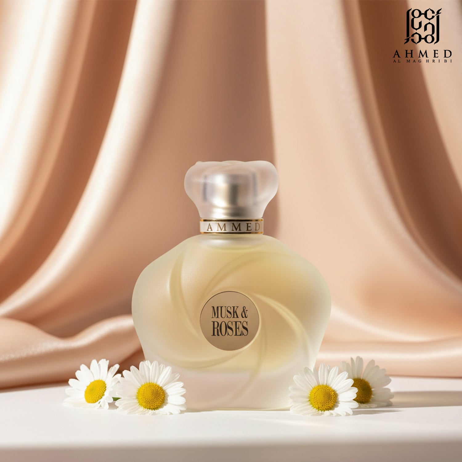 Ahmed Al Maghribi Musk & Roses Eau De Parfum 75 ml for Men & Women | Ahmed Al Maghribi at Broadway