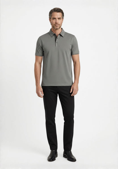 Noble Edge Polo Grey