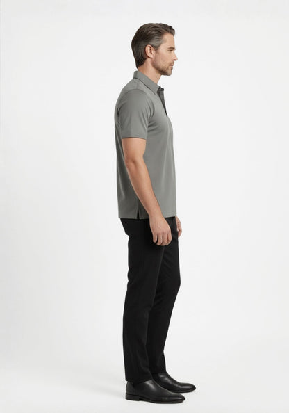 Noble Edge Polo Grey