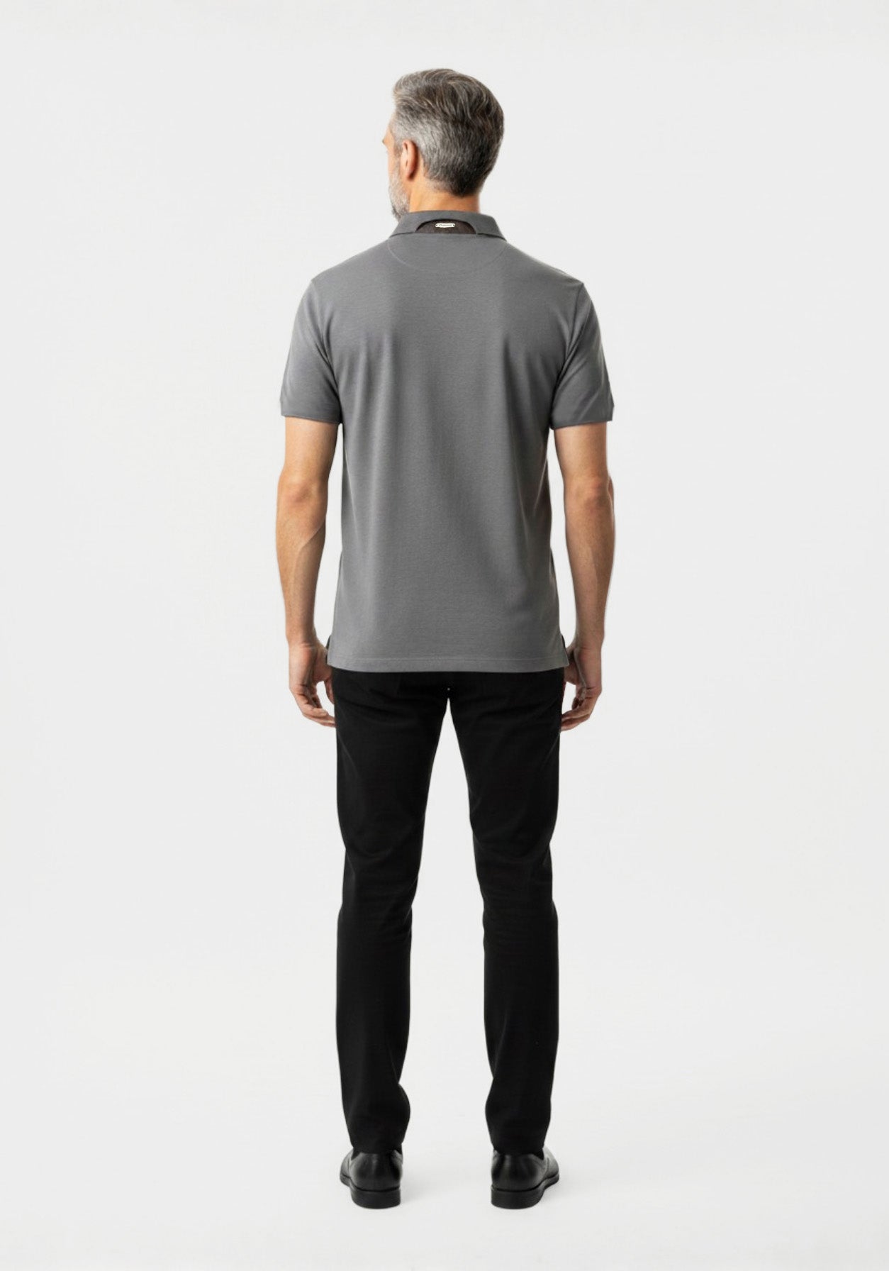 Noble Edge Polo Grey