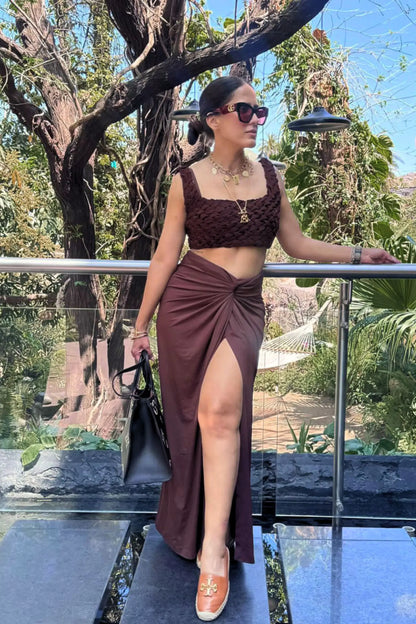 EKKO Draped Skirt