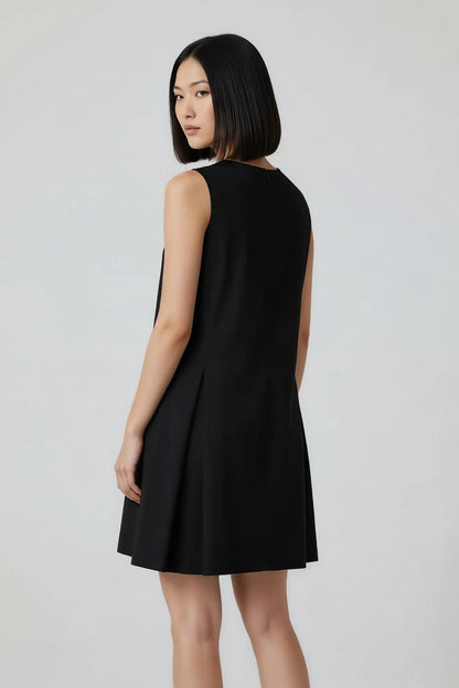 Embellished A-Line Dress