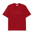 Essentials Tshirt - Bordeaux Red - Dual-Tone | No Nazar at Broadway